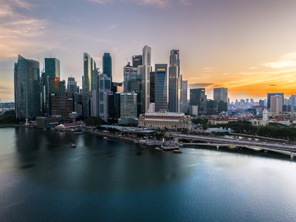 You can support our blog - https://vacationtravelinsider.com or visit instagram @vacationtravelinsider for more photos. Drone shot taken in Singapore.